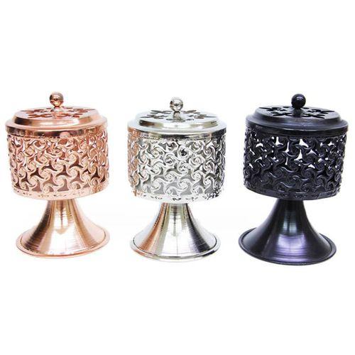 Metal Ayaklı Lüx Buhurdanlık – Geri Akışlı Tütsülük