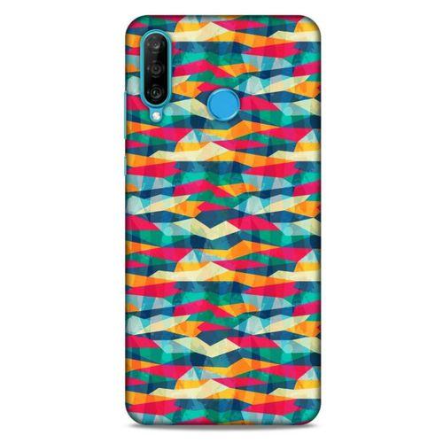 Geometrix 22 Huawei P30 Lite Kılıf Silikon Kapak