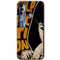 Tecno Spark 7 Pro HD Baskılı Kılıf + 9D Tam Ekran Koruyucu - Ucuz Roman