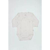 Bistyle Organik Natural Basic Style Kruvaze Uzun Kol Body Bs17102 Ekru