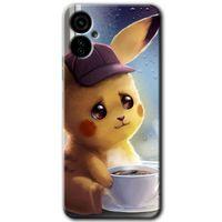 Tecno Camon 19 Neo Kılıf HD Desen Baskılı Arka Kapak - Üzgün Pikaçu