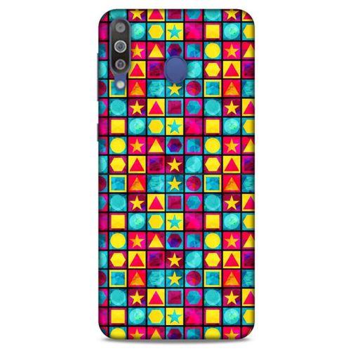 Geometrix 47 Samsung Galaxy M30 Kılıf Silikon Kapak
