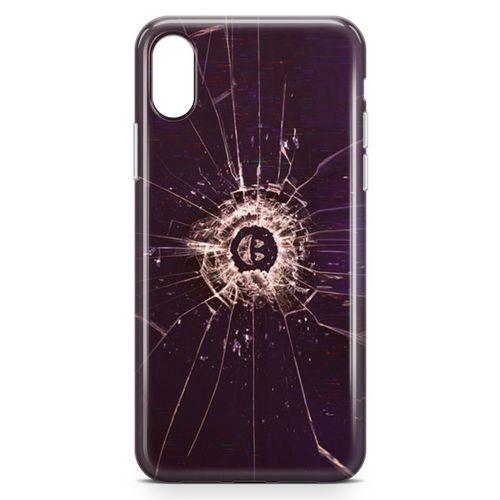 Apple iPhone XS Kılıf Black Mirror Arka Kapak Koruma Desenli Full Koruyucu