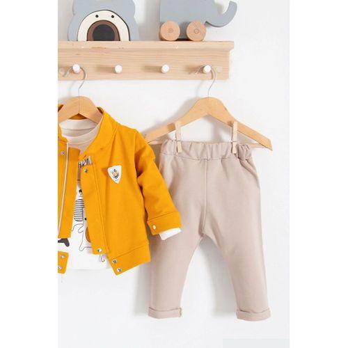 We Are Ceketli 3'lü % 100 Pamuk Erkek Bebek Takımı