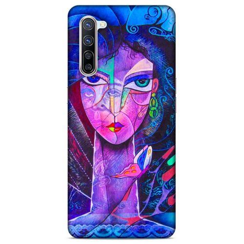 Lopard Oppo Reno 3 Pro 5g Uyumlu Kılıf Sürreal Yüzler ♀ (47) Crystal Flex Kılıf Baskılı