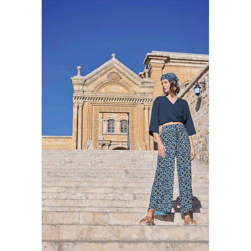 Etnik Desenli Alt Üst Takım