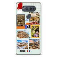 Lopard LG K61 Uyumlu Kılıf Şehirli ※ (47) Mardin Crystal Flex Kılıf