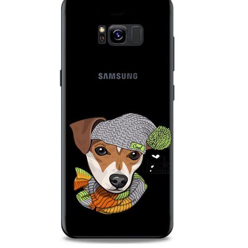 Zoologix (86) Samsung Galaxy S8 Plus Şeffaf Kılıf Silikon Desenli