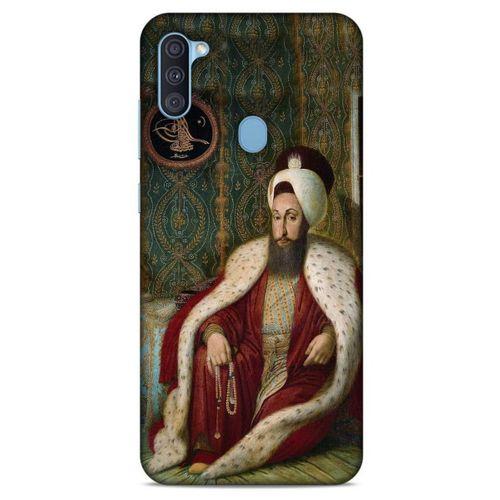Samsung Galaxy A11 Uyumlu Kılıf Ottoman (28) Arka Kapak III. Selim