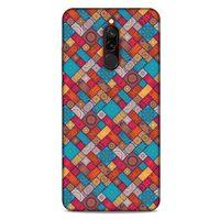 Ethnic Culture (29) Xiaomi Redmi 8 Kılıf Silikon Kapak Desenli