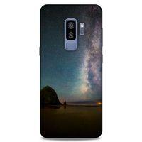 Lopard Samsung Galaxy S9 Plus Uyumlu Kılıf Gece'S (20) Koruyucu Kılıf Siyah Yeşil