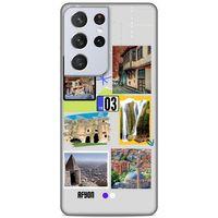 Lopard Samsung Galaxy S21 Ultra Uyumlu Kılıf Şehirli ※ (3) Afyonkarahisar Kapak