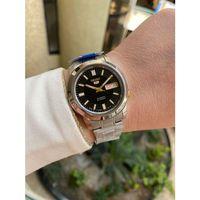 Seiko 5 Japan SNKK17J1 Çelik 39 mm Gri Otomatik Siyah Kadran 5 ATM Erkek Kol Saati