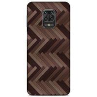 Lopard Xiaomi Redmi Note 9 Pro Uyumlu Kılıf Wood'X (33) Hybrid Kılıf Baskılı