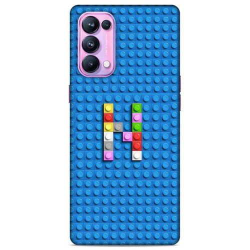 Lopard Oppo Reno 5 Pro 5G Uyumlu Kılıf BloX (25) Antişok Kapak N Harfi