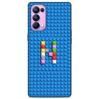 Lopard Oppo Reno 5 Pro 5G Uyumlu Kılıf BloX (25) Antişok Kapak N Harfi