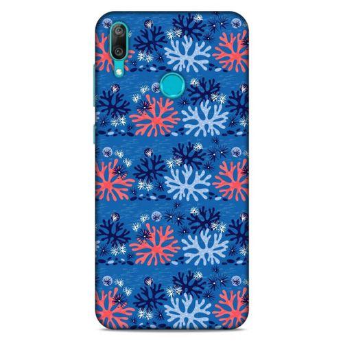 Huawei Y7 Prime 2019 Uyumlu Kılıf Mavi Delisi (36) Glitter Kılıf Lokal