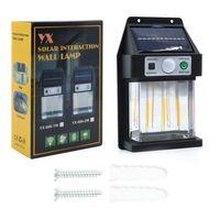 Güneş Enerjili Hareket Sensörlü Duvar Lambası