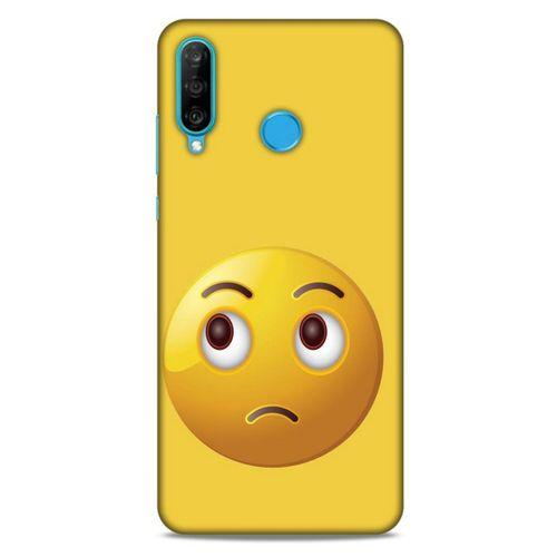 Emojix (40) Huawei P30 Lite Kılıf Silikon Kapak Desenli