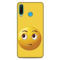 Emojix (40) Huawei P30 Lite Kılıf Silikon Kapak Desenli