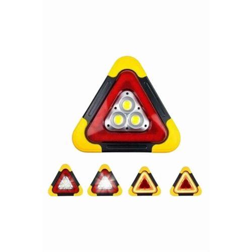 Reflektör Güneş Enerjili Taşınabilir Portatif Acil Güvenlik Işığı Araba Acil Uyarı Işığı