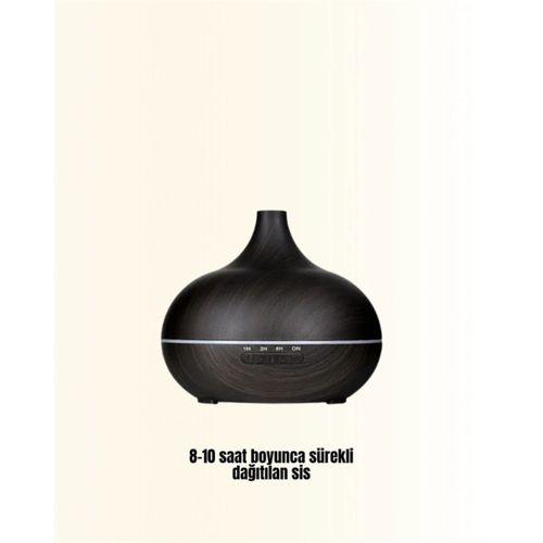 Sessiz Çalışan Aromaterapi Difüzörü – 4 Zaman Ayarlı, 7 Renkli Işık Seçeneği