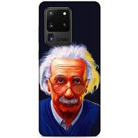 Samsung Galaxy S20 Ultra Kılıf Almanya (37) Silicone Cover Einstein