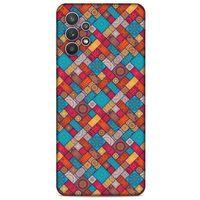 Lopard Samsung Galaxy A32 Uyumlu Kılıf Ethnic Culture (29) Arka Koruma Kılıfı