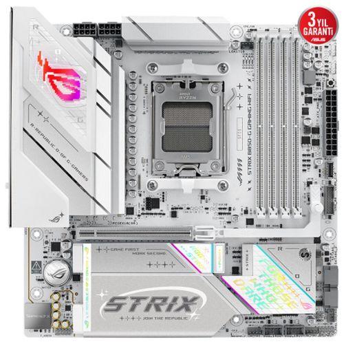 ASUS ROG STRIX B850-G GAMING WIFI, 4xDDR5, 4x M2, HDMI, DP, 2xType-C, Wi-Fi 7, Bluetooth v5.4, AM5 Soket GAMING Anakart