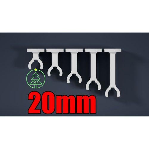Tel Kanallı 1.25 Manyetik Montaj Kipli 20mm PVC Boru - 5122787