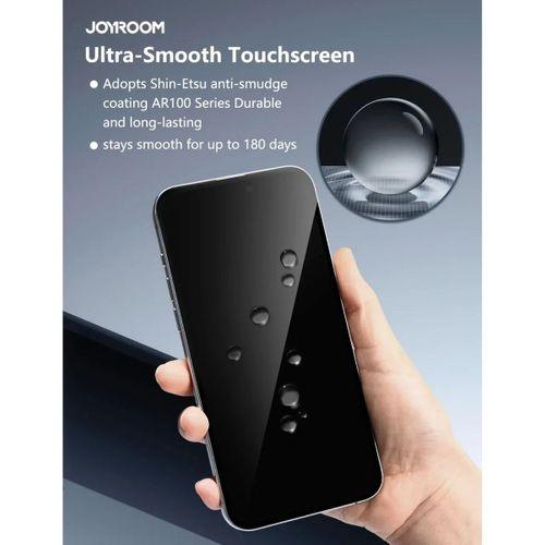 Joyroom İphone 15 Pro Eyecare Göz Korumalı Gorilla Cam Ekran Koruyucu