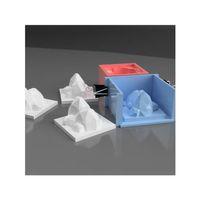 Beton veya Alçıdan Kaya Parçaları Yapım Kalıbı 3D Baskı (Bu ürün Sadece Plastik parçadır - Almadan Önce Soru Sorabilirsiniz)