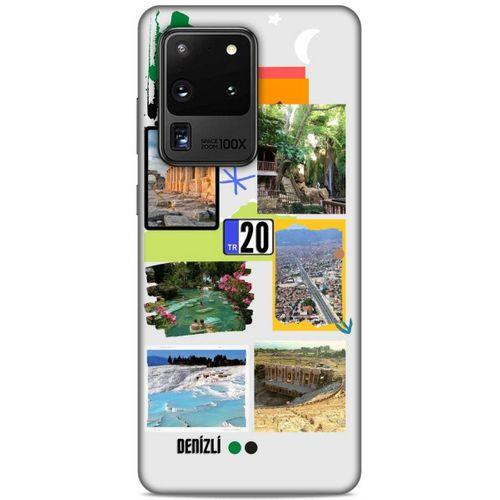 Lopard Samsung Galaxy S20 Ultra Uyumlu Kılıf Şehirli ※ (20) Denizli Koruyucu Kılıf