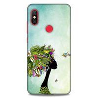 Lopard Xiaomi Mi A2 Lite Uyumlu Kılıf Sürreal Yüzler ♀ (37) Silicone Cover Baskılı