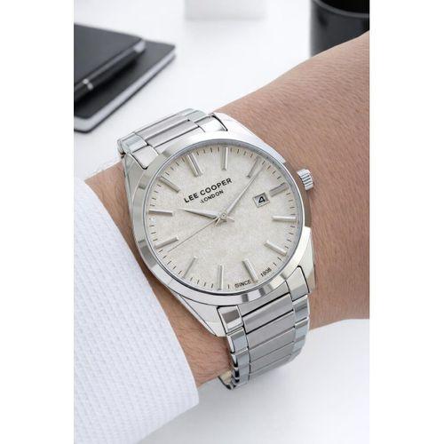 Lee Cooper Erkek Kol Saati 50 Metre Suya Dayanıklı Çelik Kordon + Bileklik Hediyeli VS.BLKT.0842