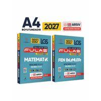 2027 8 Sınıf Full LGS Altın Seri (FULAS) MEB Çıkmış Modüler Soru Bankası Seti Çözümlü SAYISAL SET