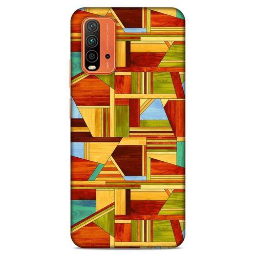 Lopard Xiaomi Redmi 9T Uyumlu Kılıf Wood'X (46) Core Armor Kılıf Desenli