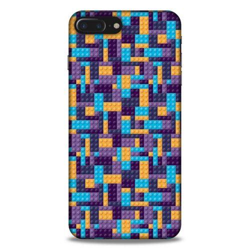 Lopard Apple Iphone 7 Plus Uyumlu Kılıf BloX (49) Ultra Silikon Kılıf Mor Orange