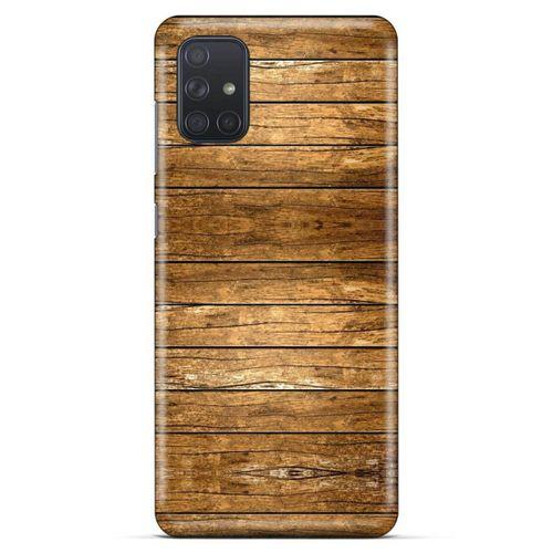 Lopard Samsung Galaxy M51 Uyumlu Kılıf Wood'X (16) Kalın Kılıf Desenli