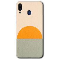 Samsung Galaxy M10s HD Baskılı Kılıf + 9D Tam Ekran Koruyucu - Color Wall