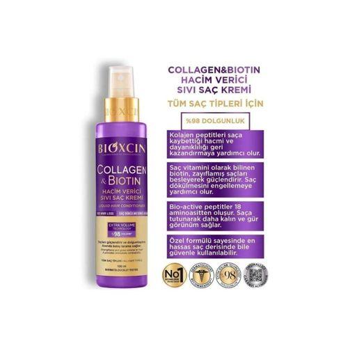 Bioxcin Collagen Biotin Hacim Verici Sıvı Saç Kremi 150 ml