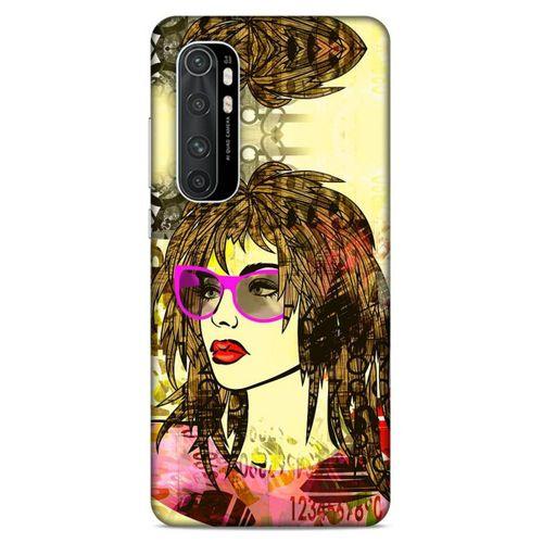 Lopard Xiaomi Mi Note 10 Lite Uyumlu Kılıf Sürreal Yüzler ♀ (18) Telefon Kılıfları Desenli