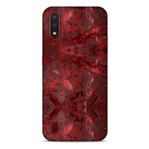 Mermer Desenli (42) Tema Rugged Armor Kılıf Tarçın Samsung Galaxy A01 Kılıf