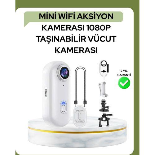 1080p Wifi Spor Kamerası Su Geçirmez Mini Aksiyon Kamera
