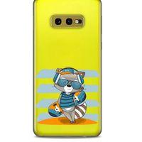 Zoologix (66) Samsung Galaxy S20 Plus Şeffaf Kılıf Silikon Desenli