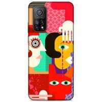 Lopard Xiaomi Mi 10T Pro 5G Uyumlu Kılıf Soyut Sanat (15) Baskılı Antişok Kılıf