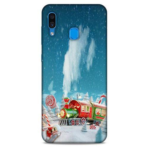 Samsung Galaxy A30 Kılıf Snowix (11) Tam Koruma Yeşil Kırmızı