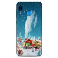 Samsung Galaxy A30 Kılıf Snowix (11) Tam Koruma Yeşil Kırmızı