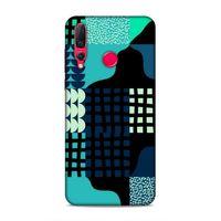 Huawei P Smart Z Uyumlu Kılıf Insomnia (17) Tasarım Kılıf Yeşil Lacivert