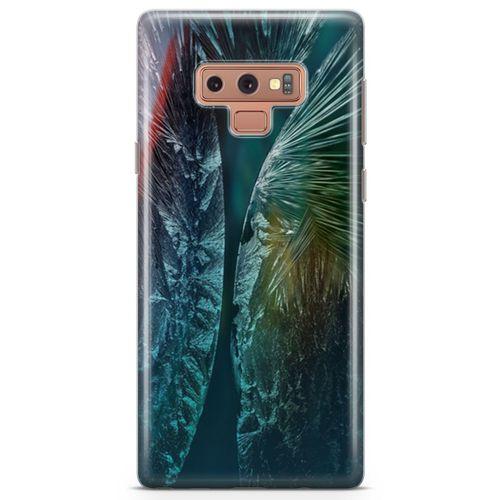 Samsung Galaxy Note 9 Kılıf Cam Kırıkları Arka Kapak Koruma Desenli Full Koruyucu